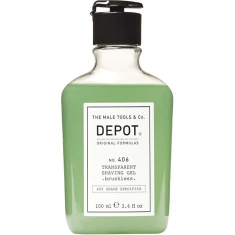 Depot Nr. 406 Transparentes Rasiergel 100 ml