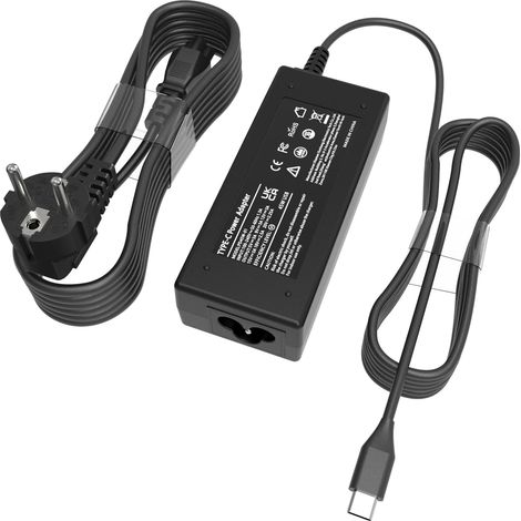 Chargeur USB C 45w pour 315/314 pour Dell Lenovo Google D'ordinateur Portable Ordinateur Universel de Type C à Charge rapide (1/5)