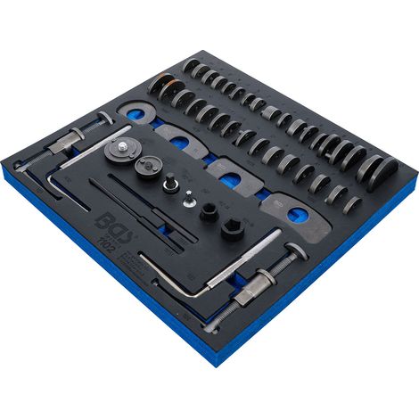 Kit herramienta freno BGS 50 piezas pasadores dados (1/4)