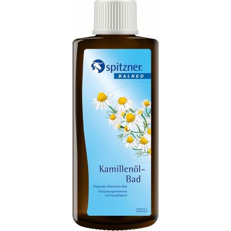 Spitzner Kamillenöl Bad 190 ml Gesundheitsfördernder Badezusatz mit ätherischem Öl der Kamille (1/5)