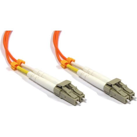 BeMatik - Câble fibre optique LC à LC duplex multimode 50/125 de 3 m (1/2)