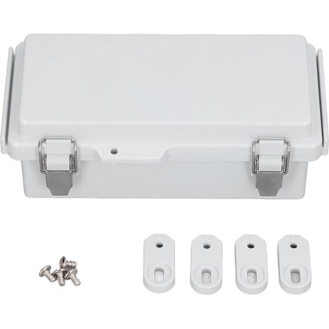 Boîte électrique étanche Boîtes de jonction en acier inoxydable ABS Boîtier électronique extérieur DIY IP67