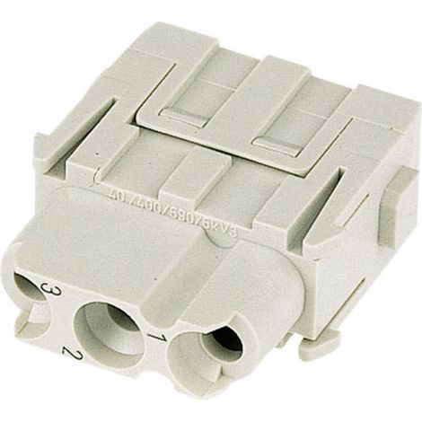HARTING 09140033102 Buchseneinsatz Han® C-Modul 3 + PE Crimpen 1 St.