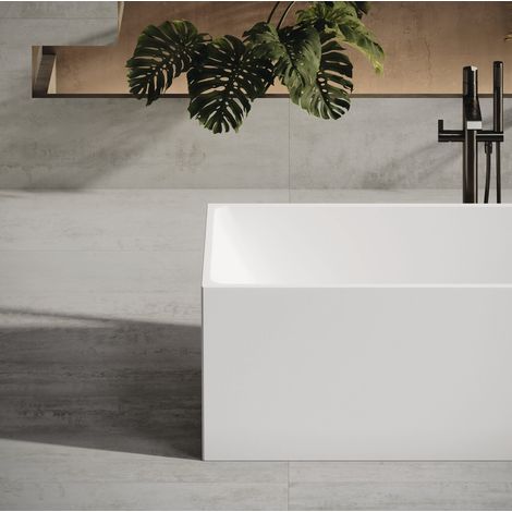 Carrelage Effet Métal ODYSSEY 60x120 cm Bianco Odyssey (1/5)