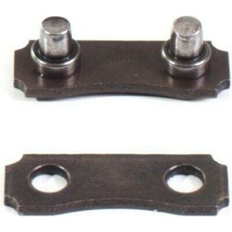 Maillons d'attaches male et femelle chaine tronconneuse 325 063 (1.6mm). Sachet de 10. (1/3)