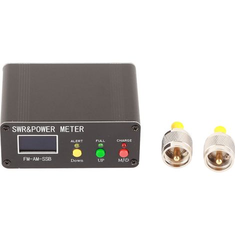 Antenne Accord Automatique 1.8MHz-50MHz 0.5-120W Onde Courte Tuner SWR Mesure de Puissance avec Port Type C (1/5)