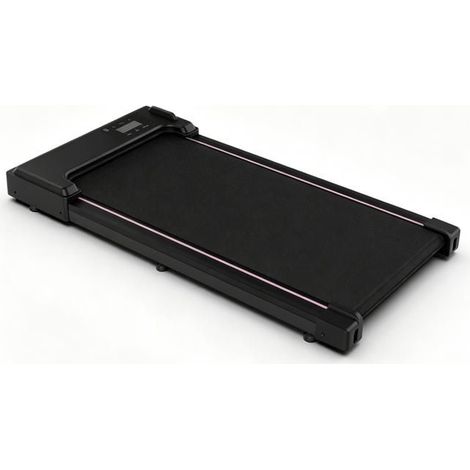 Laufband Gehband - 10 % Neigung - Geschwindigkeit von 1 bis 6 km/h - 2,5 PS Motor - Mit Fernbedienung - Belastung 120 kg - Rosa Rand (1/5)