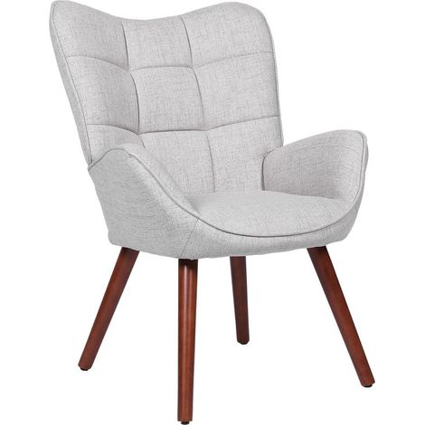 Chaise de Salle à Manger Scandinave Design Moderne Style Mid-Century Pieds en Bois Massif pour Cuisine et Salon (1/5)