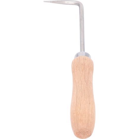 6mm Welding Hook with Wooden Handle for Hot Air Welding of PVC and TPO Films (1/5)