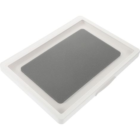 Support Mural Rotatif pour Tablette 180° Blanc Étanche sans Perçage Abs Pet, Orientation en Mode Portrait ou Paysage, pour Chambre et Baignoire (1/5)
