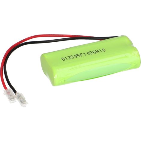 vhbw Akku für diverse Geräte (700mAh, 2,4V, NiMH) 2x Zellen Typ AAA, Micro, HR03 (1/5)