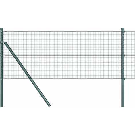 Maison Exclusive - Ground Fix Geschweißter Drahtzaun 25 x 0,4 m (