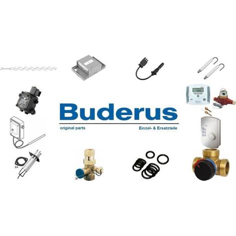 Buderus Montageset f. 4 SKN4.0-s, Flachd bauseit.Befestigung, incl.Anschluss-Satz - 7736615455 von Buderus