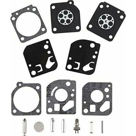 15pcs RB-29 Carburateur Kit de Réparation Membrane Joints Tronconneuse pour ZAMA C1U,Homelite UT-20004-A-B UT-20024-A-B UT-20044-A-B,Ryobi 26cc&30cc (1/4)