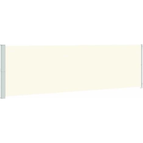 Maison Exclusive - Tenda da Sole Laterale Retrattile per Patio 180x614 cm Crema (1/5)