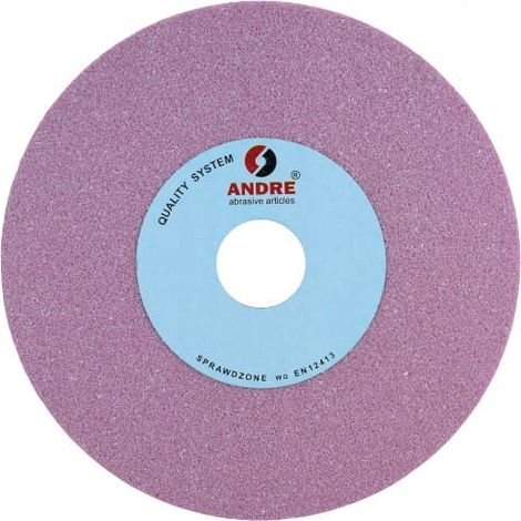 Andre Flachschleifscheibe 150 mm x 20 mm x 12,7 mm CRA60K7VE01-35 rosa "TYP 1"