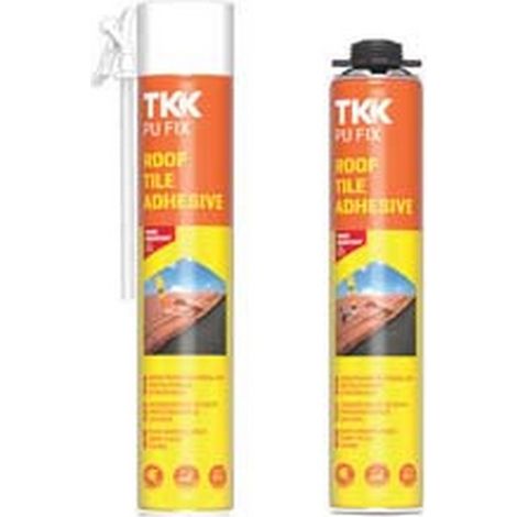 6PZ SCHIUMA POLIURETANICA PER TEGOLE E COPPI PU FIX ROOF TILE ADHESIVE - ml.750