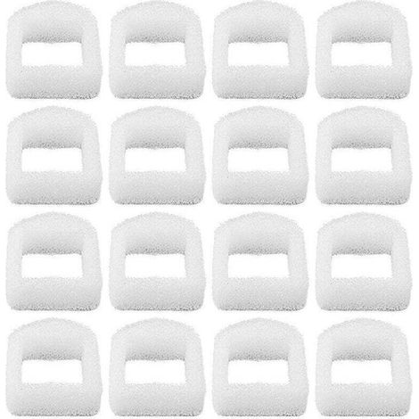 Fuente y dispensador de agua para gatos, paquete de 24 filtros de espuma de repuesto para fuentes de agua para gatos y perros, adecuados para agua potable. (1/4)