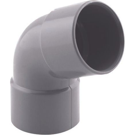 Coude PVC évacuation 67° Femelle Diamètre 32mm (1/3)