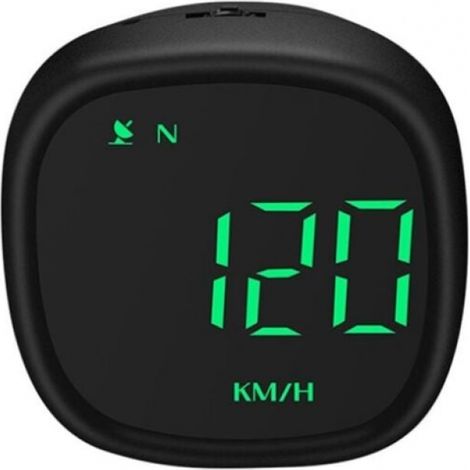 BEBUSINGOTO M30 Universel HUD GPS Compteur de Vitesse Horloge Voiture Boussole ÉLectronique LumièRe Verte Fatigue Rappel Conduite pour Moto (1/5)