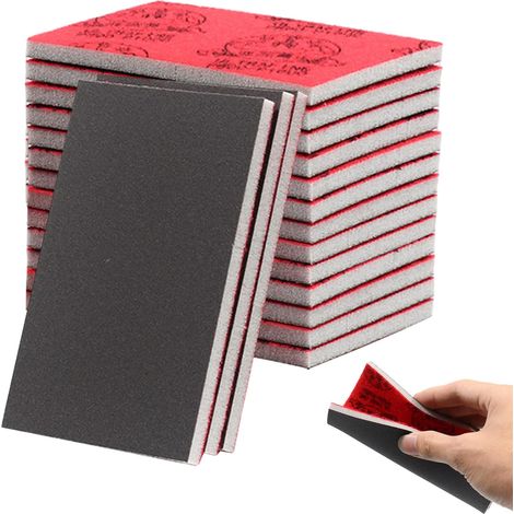 Ensemble de Papiers à Poncer – Papier de Verre à Poncer Polyvalent, Inclus Cale à Poncer – Papier de Ponçage pour Toutes Vos Exigences de Lissage et de Polissage (1/5)