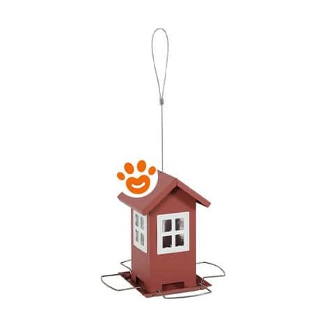 Zolux Mangiatoia 4 Finestre Terracotta - Confezione 1 Pezzo -