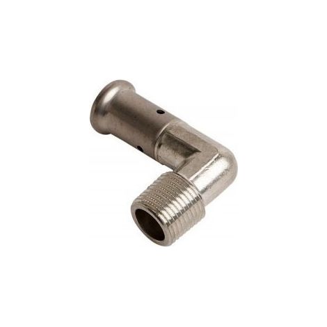 HENCO Curva multistrato in ottone a 90° Maschio 26 x 3/4 - 5P-2605