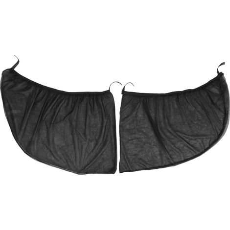 2 pare-soleil de voiture, protection UV, anti-moustiques, moustiquaires pour vitres latérales arrière (pour berline) (1/5)