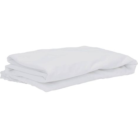 Protège-matelas blanc 140x190 cm imperméable