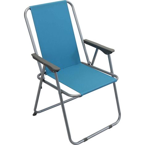 Silla plegable tumbona mar azul mod.Relax Alta (1/2)