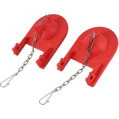 Lot de 2 clapets de rechange pour pièces à charnière -- (1/5)