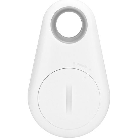 Mini-Bluetooth-GPS-Tracker für Haustiere (Hunde/Katzen) zur Verwendung im Freien (weiß) (1/5)
