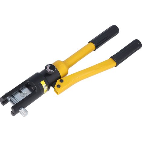Pince hydraulique 8T 10-120 mm² pour sertissage de fils métalliques avec coffret de rangement pour fils en acier inoxydable (1/5)