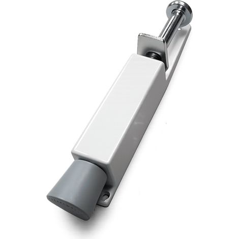 FERMA PORTA Klose Besser A PEDALE per porte LEGGERE IN VETRO, legno o METALLO / IN ZAMAK  Bianco