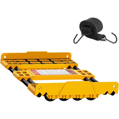 Chariot de Transport réglable Extensible jusqu'à 91 cm capacité de 907 kg pour Le déplacement d'appareils électroménagers de Meubles et de matériaux de Construction avec durabilité Tout-Terrain (1/5)