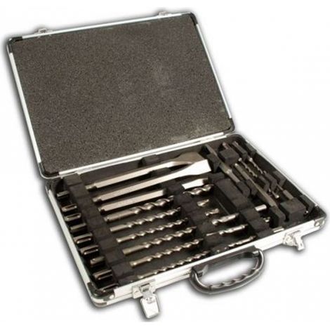 Makita D-21200 17 Piece SDS Plus Drill Bit Set in Aluminium Case