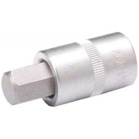 BGS Embout de tournevis carré 12,5 mm (1/2") à six pans creux 14 mm - 4257