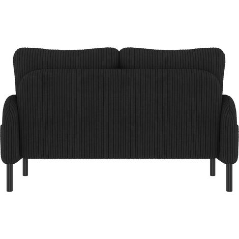 2-Sitzer-Sofa aus Cord mit Seitentaschen und Metallbeinen MODENUIT (1/5)