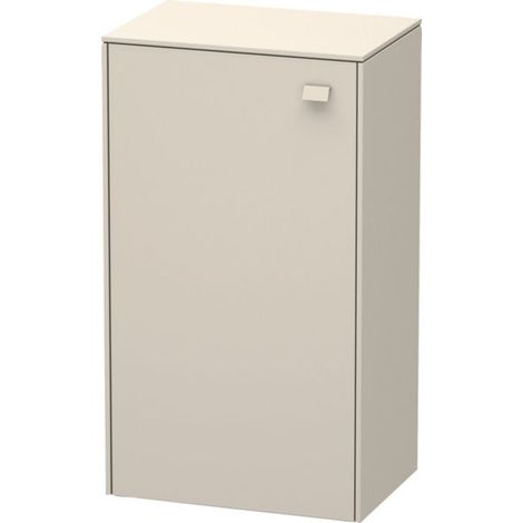 Meuble haut mi-hauteur BRIOSO ind 910x520x359mm, côté gauche taupe (1/2)