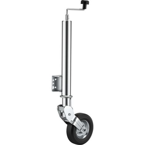 Wiltec Servotimone con ruota 453 kg Ruotino per carrello appendice rimorchio roulotte