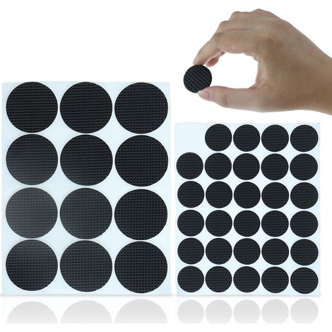 42 Patins, antidérapants, caoutchouc, auto-adhésifs, protection, sols bois, meubles (1/5)