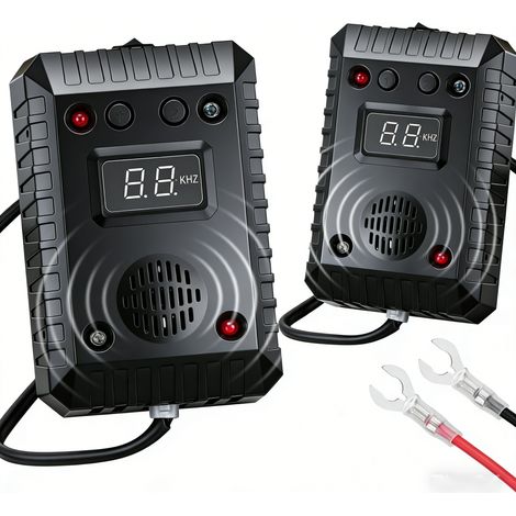 Répulsif à ultrasons pour voitures anti-martelles, se branche sur la batterie 12 V, protection durable contre les martelles dans le (1/5)