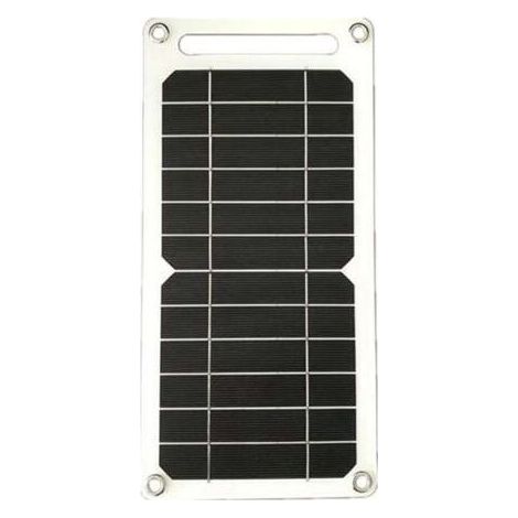6V USB Portable Waterproof Solar Panel Power Bank 6W Outdoor Travel Charger (1/4)