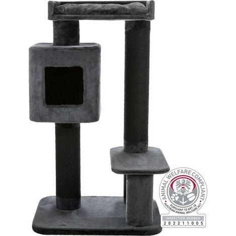 Trixie Izan albero per gatti antracite 122 cm robusto (1/5)