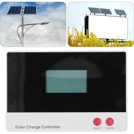 Contrôleur de chargeur solaire PWM 12V/24V 30A (1/5)