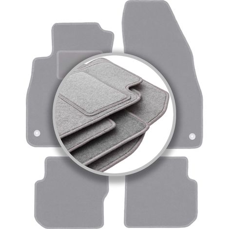Tappetini grigi per auto: Alfa Romeo Mito hatchback (2008-2019) (1/5)