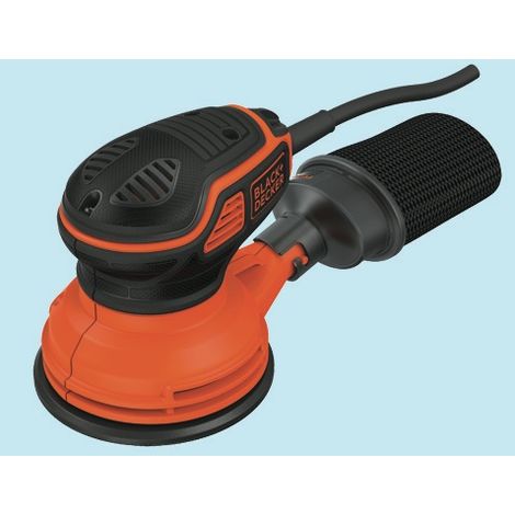 Levigatrice rotorbitale Black&Decker KA 198 260 watt diam. 125 mm. (1/2)