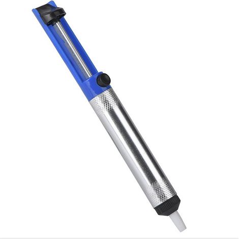 (jaune, bleu)2 Pièces Pompe à Dessouder  Pompe à Dessouder  Buse en Silicone Résistante Aux Températures élevées  Accessoire Indispensable pour les soudeurs professionnels Pompe A Dessouder