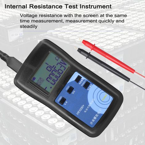YR1030 + Instrument de Test de résistance interne de batterie au Lithium de haute précision, véritable testeur à 4 fils (1/5)