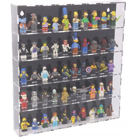 Vetrina espositiva di grandi dimensioni per 50 minifigure Lego. (1/5)